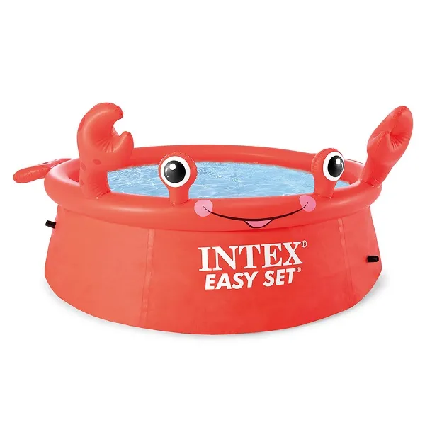 INTEX Piscină gonflabilă pentru copii Easy Set „Crabul vesel” 183х51 cm, 880L, 3+ INTEX Piscină gonflabilă pentru copii Easy Set „Crabul vesel” 183х51 cm, 880L, 3+