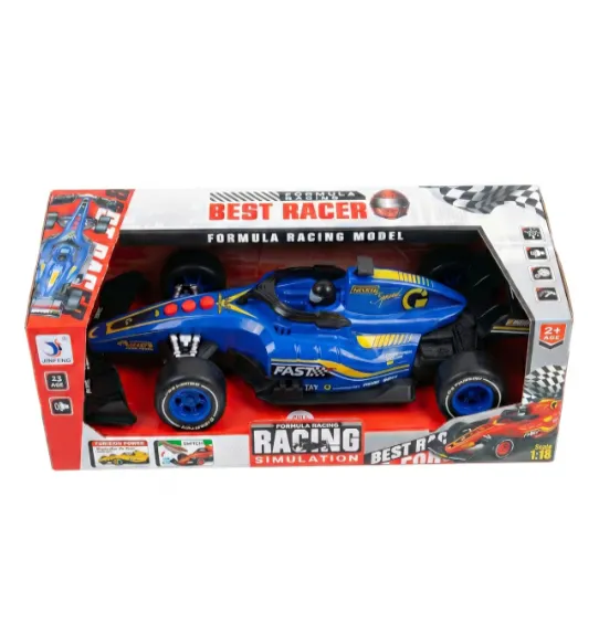 Машина инерционная, F1, синяя, код 10057b Машина инерционная, F1, синяя, код 10057b