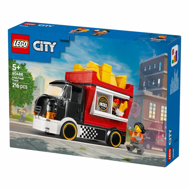 Constructor LEGO City Camionetă cu cartofi prăjiți, art. 60488