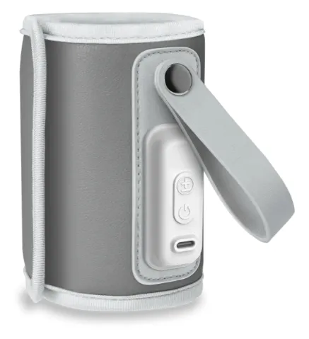 Încălzitor de sticluțe Lionelo Thermup Go Grey Silver