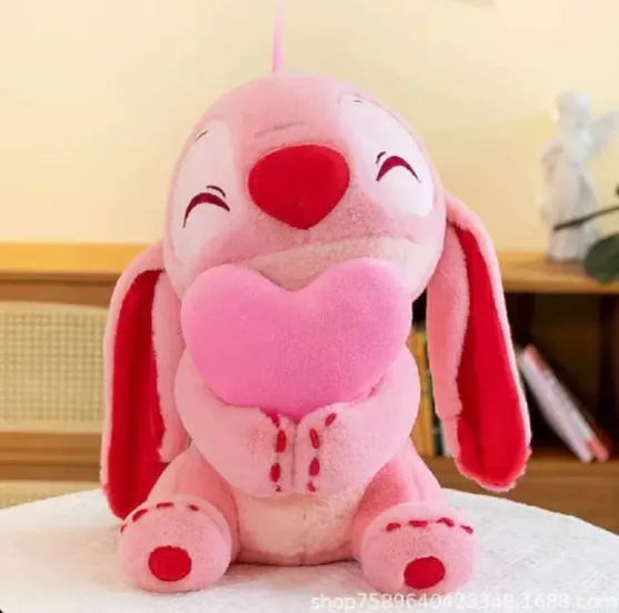 Jucărie din pluș Angel cu inimioară 50cm ,cu plapumă 1×1,6m (689577)