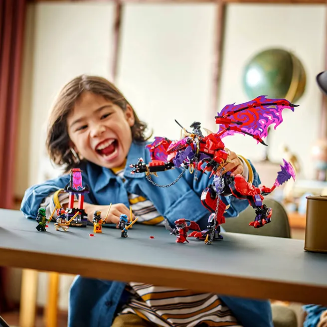 Constructor LEGO Ninjago Thunderfang al dragonului haosului, art. 71832 Constructor LEGO Ninjago Thunderfang al dragonului haosului, art. 71832