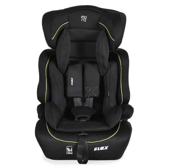 Scaun auto 76-150 cm (i-Size) Moni Flex Black Green Scaun auto 76-150 cm (i-Size) Moni Flex Black Green