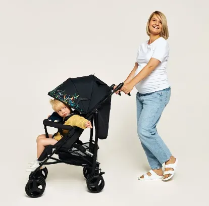 Carucior de plimbare Lionelo Irma Black/Dark Grey Carucior de plimbare Lionelo Irma Black/Dark Grey