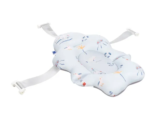 Suport textil pentru cădiță Kikkaboo Nubo Blue Shore