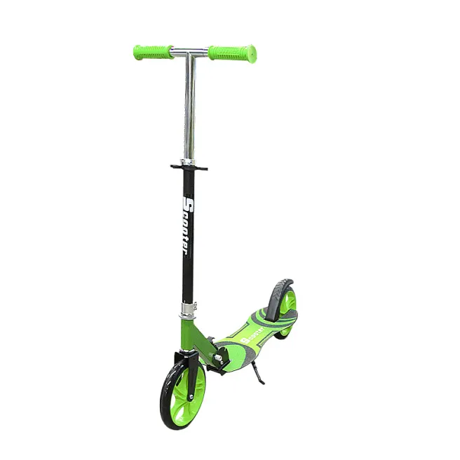 Самокат детский 200 mm, зеленый