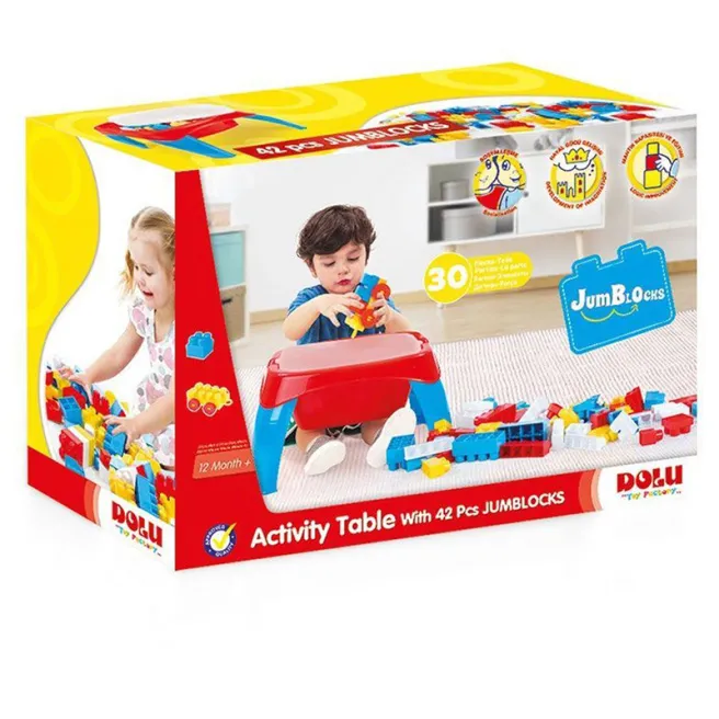DL Игровой стол c конструктором 30 эл., код 48299