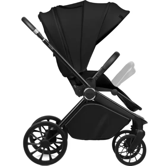 Carucior 2/1 Lionelo Mika Plus Black Onyx Carucior 2/1 Lionelo Mika Plus Black Onyx