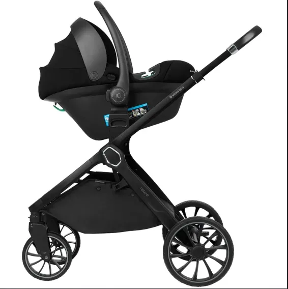 Carucior 2/1 KikkaBoo Tiffany Dark Grey Carucior 2/1 KikkaBoo Tiffany Dark Grey