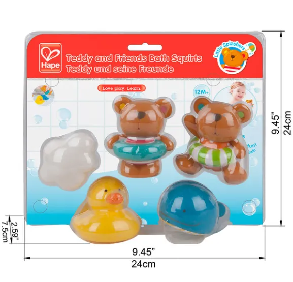 Set pentru baie „Teddy si prietenii” Set pentru baie „Teddy si prietenii”