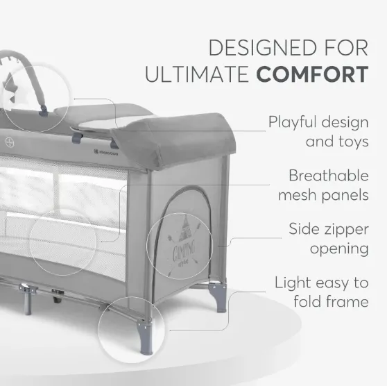 Manej Kikkaboo So Gifted Plus Grey Manej Kikkaboo So Gifted Plus Grey