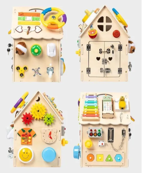 Busyboard Casă distractivă cu volan, cod 61673 Busyboard Casă distractivă cu volan, cod 61673