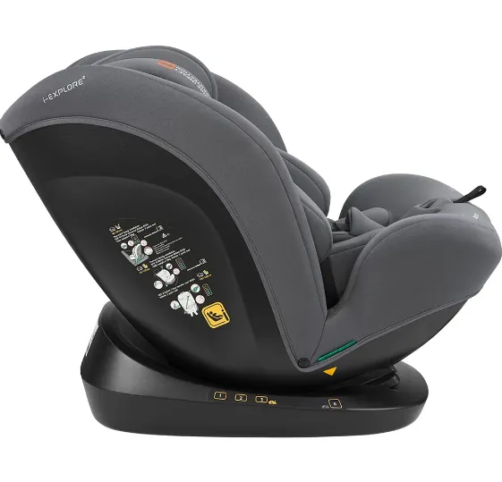 Scaun auto 40-150 cm (i-Size) Isofix KikkaBoo i-Explore 2 Grey Scaun auto 40-150 cm (i-Size) Isofix KikkaBoo i-Explore 2 Grey