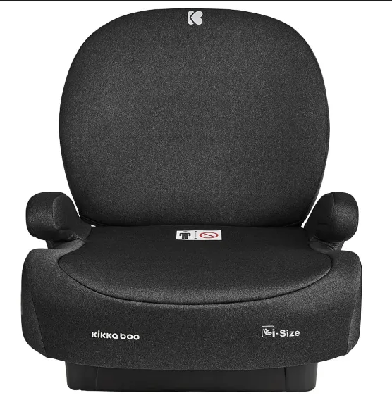 Inaltator auto-buster 125-150 cm (i-Size) Isofix Kikkaboo i-Boost Black Inaltator auto-buster 125-150 cm (i-Size) Isofix Kikkaboo i-Boost Black