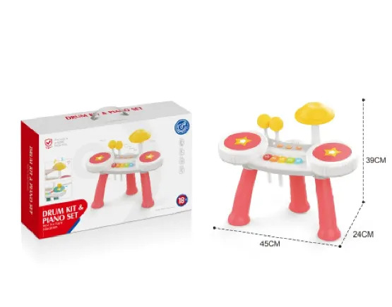 Барабан с музыкой и светом