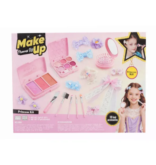 Set cosmetică pentru copii Princess Kit cu accesorii, cod 962017 Set cosmetică pentru copii Princess Kit cu accesorii, cod 962017