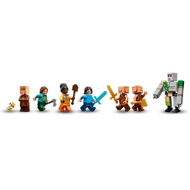 Constructor LEGO Minecraft Atacul asupra satului Gast-Barbol, art. 21273 Constructor LEGO Minecraft Atacul asupra satului Gast-Barbol, art. 21273