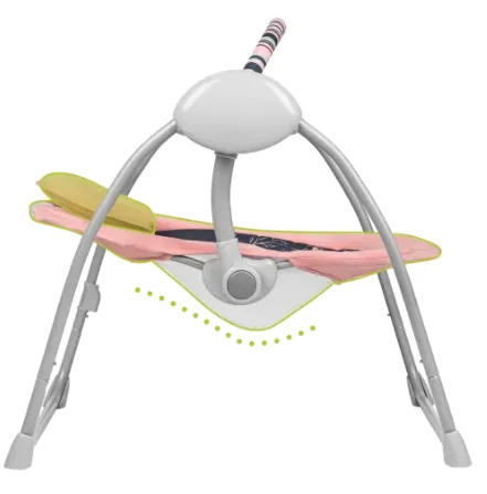 Balansoar pentru bebeluși Lionelo Ruben Pink Baby Balansoar pentru bebeluși Lionelo Ruben Pink Baby