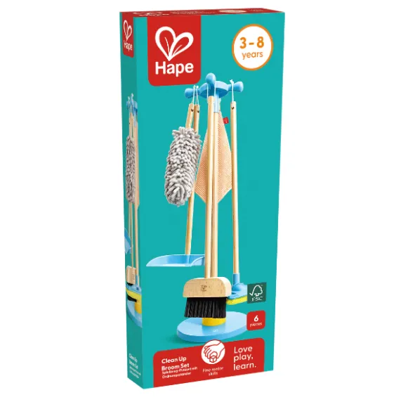 Set de curățenie din lemn Set de curățenie din lemn