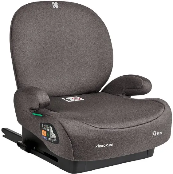 Inaltator auto-buster 125-150 cm (i-Size) Isofix KikkaBoo i-Boost Brown
