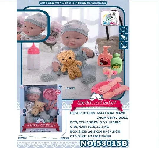 Papusa vinil 36cm 009170