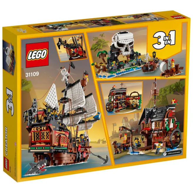 Constructor LEGO Creator Pirate Ship, art.31109 Constructor LEGO Creator Pirate Ship, art.31109