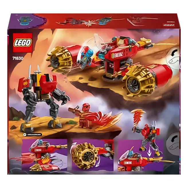 Constructor LEGO Ninjago Călărețul furtunii Kai, art. 71830 Constructor LEGO Ninjago Călărețul furtunii Kai, art. 71830