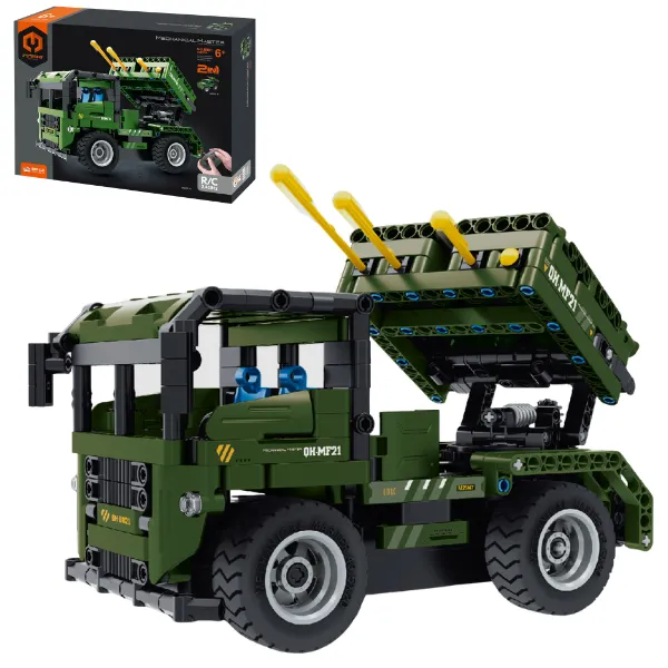 Конструктор 2 в 1 iM Master Mechanical Master «Военная машина», на пульте радиоуправления, 364 элем.