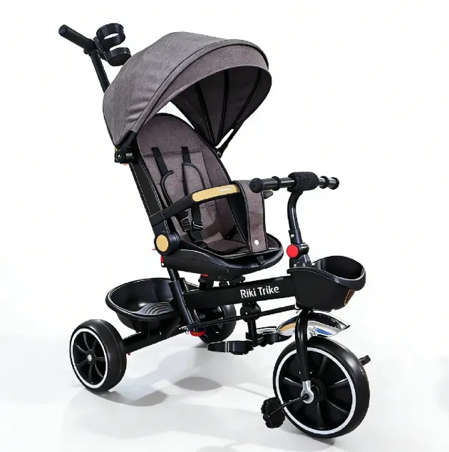 Tricicleta gri pentru copii (JTRL39) (64699)