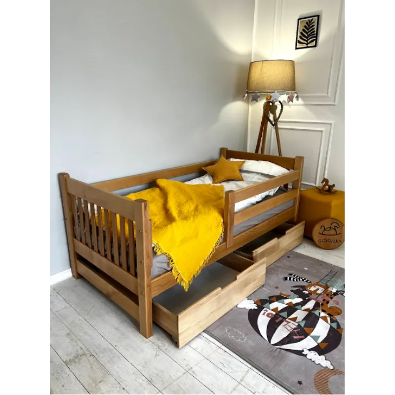 Pat Goydalka TADDY cu sertar (1B619-4) Nucă 190x80cm Pat Goydalka TADDY cu sertar (1B619-4) Nucă 190x80cm