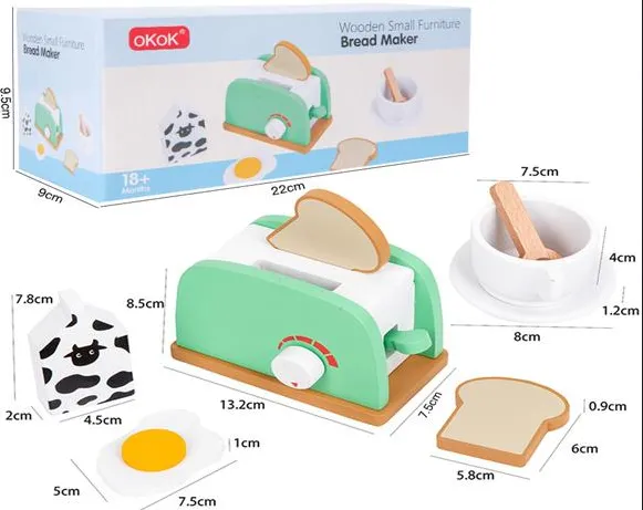 MASINA DE PAINE SIMULATA CU ACCESORII BUCATARIE, MMK-290-11