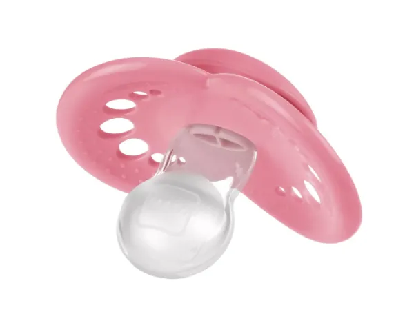 Пустышка ортодонтическая силиконовая MAM Original Planet Love Girl (16+ мес), 2 шт.