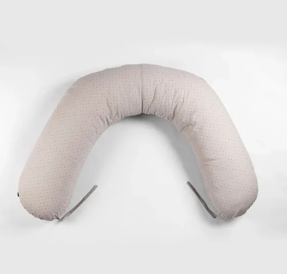 Pernă pentru gravide PM forma-V cu față de pernă Bulina Mov, 135 cm Pernă pentru gravide PM forma-V cu față de pernă Bulina Mov, 135 cm