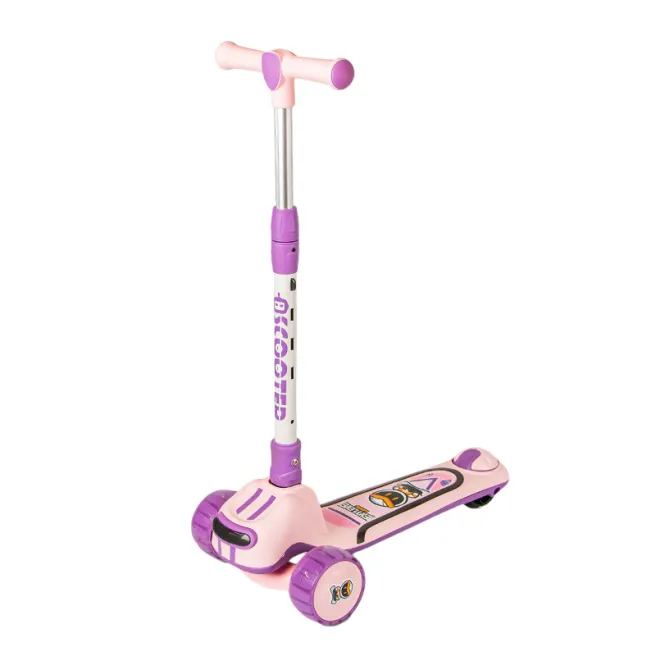 Самокат детский, арт. 609, фиолетовый