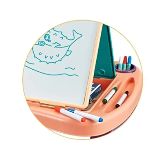 Set de desen 2în1, Portocaliu Set de desen 2în1, Portocaliu