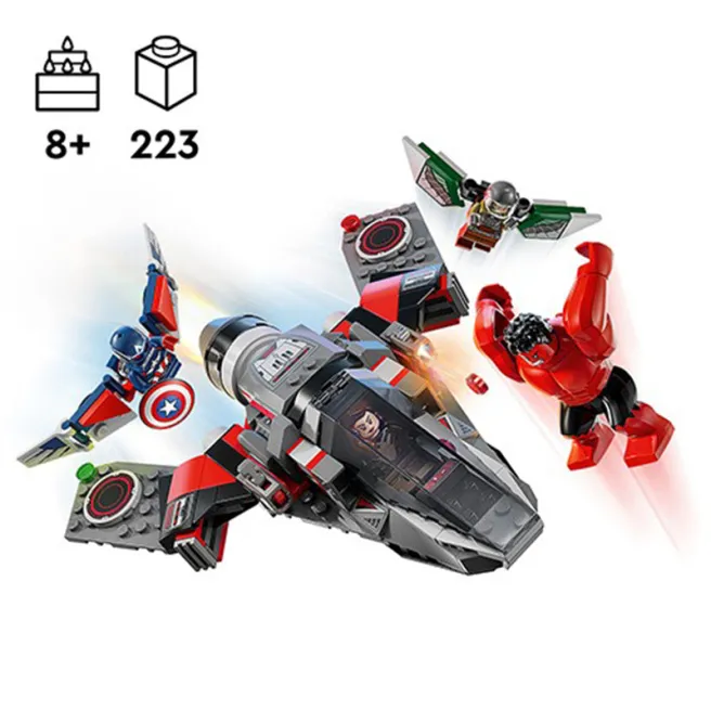 Constructor LEGO Marvel Bătălia Căpitanului America împotriva lui Red Hulk, art. 76292 Constructor LEGO Marvel Bătălia Căpitanului America împotriva lui Red Hulk, art. 76292