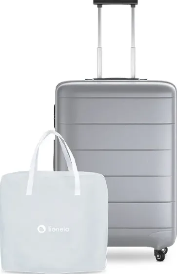 Patut Co-sleeper 3 in 1 Lionelo Malin Grey Stone Patut Co-sleeper 3 in 1 Lionelo Malin Grey Stone