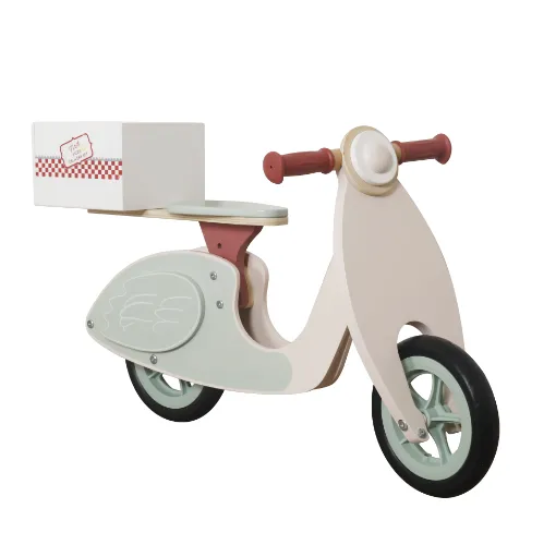 Motocicletă din lemn „Pizza Delivery”, 80×39×54 cm, W16C367 Motocicletă din lemn „Pizza Delivery”, 80×39×54 cm, W16C367