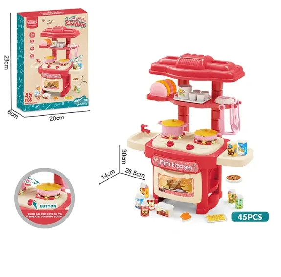SET BUCATARIE (45PCS) (INSTRUCTIUNE IN ROMANA) 72399