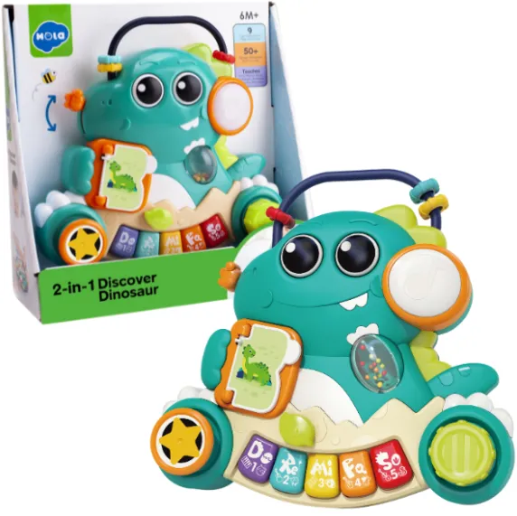Jucarie pian „Dinozaur” 2 in 1