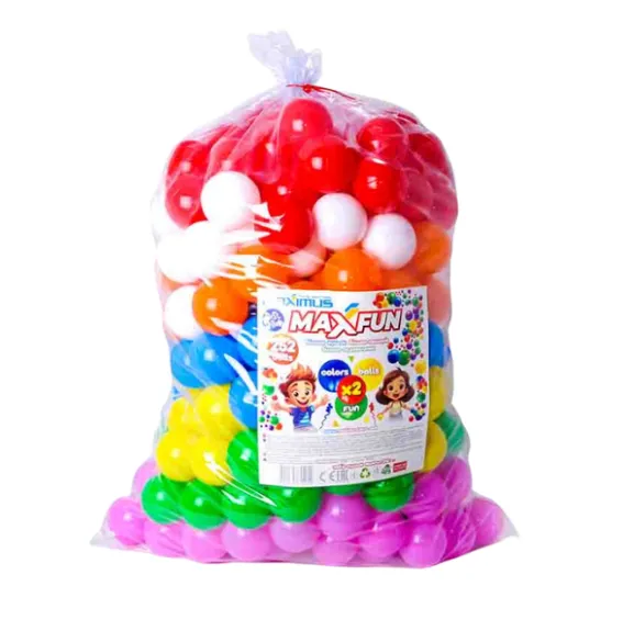 Bile pentru piscină uscată D 8 cm, 252 bucăți