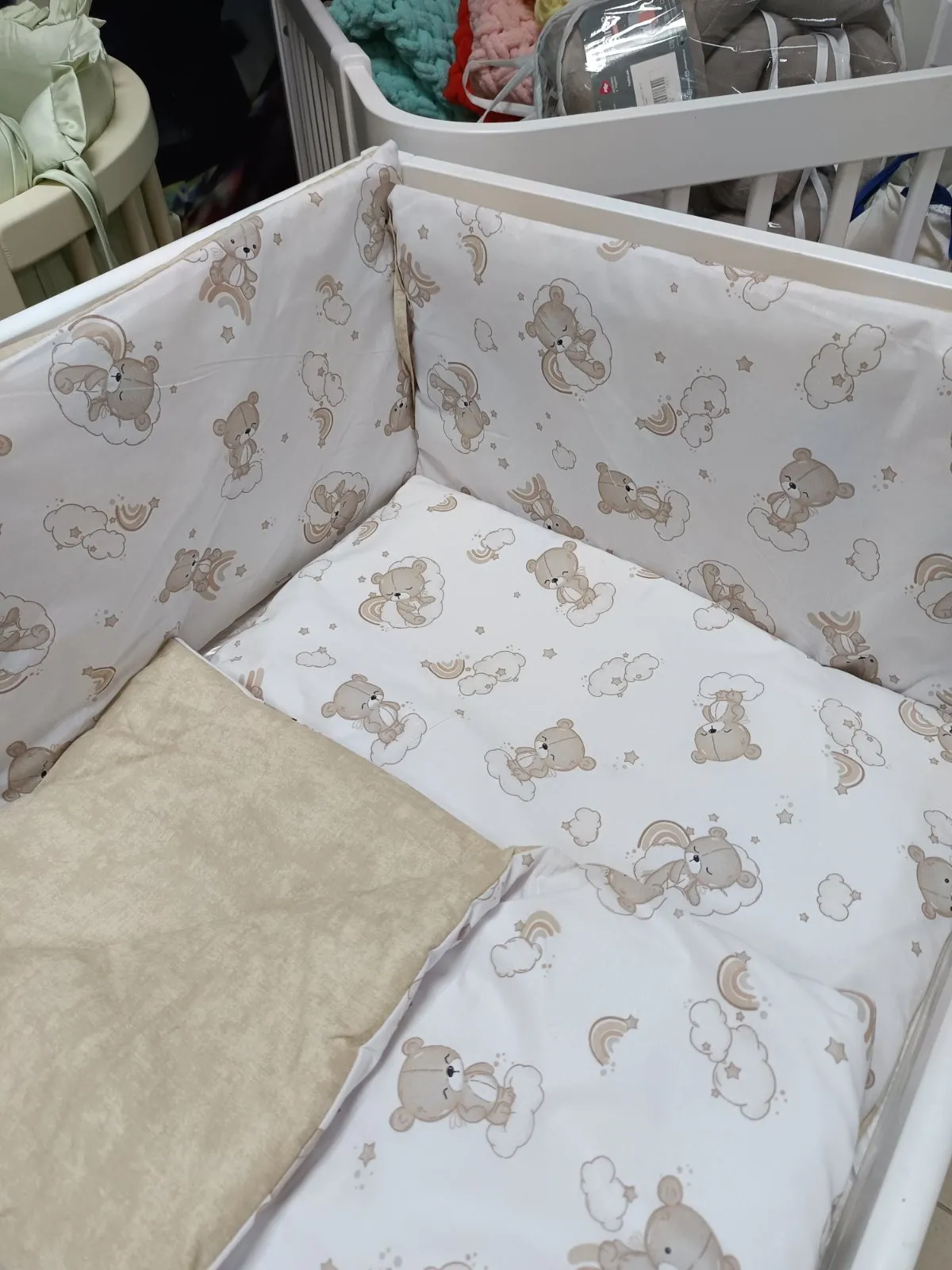 Set de lenjerie pentru patuc LUN106 Set de lenjerie pentru patuc LUN106