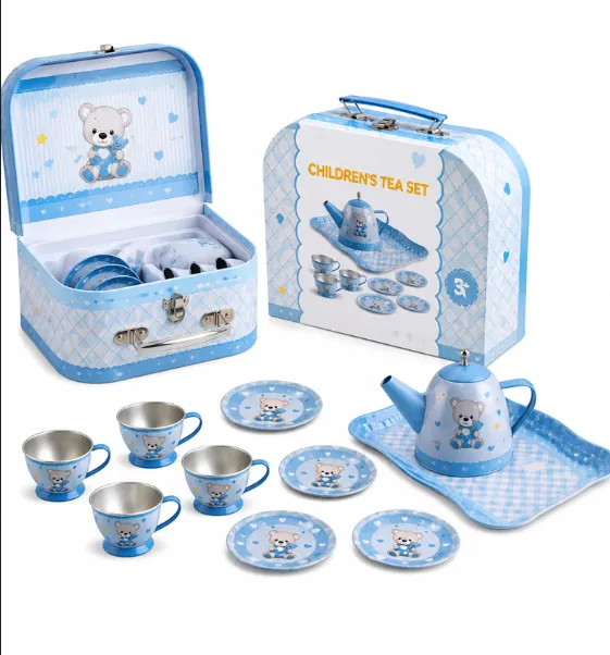 Set de ceai in valiza, Coala, metal, 555-CH007