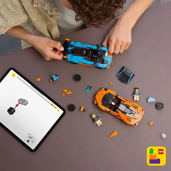 Constructor LEGO Speed Champions Lamborghini Revuelto și Huracán STO, art. 77238 Constructor LEGO Speed Champions Lamborghini Revuelto și Huracán STO, art. 77238