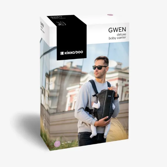 Marsupiu Kikkaboo Gwen Fly Knit Grey Marsupiu Kikkaboo Gwen Fly Knit Grey