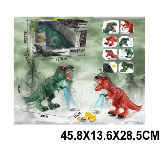 Динозавр на батарейках с проектором