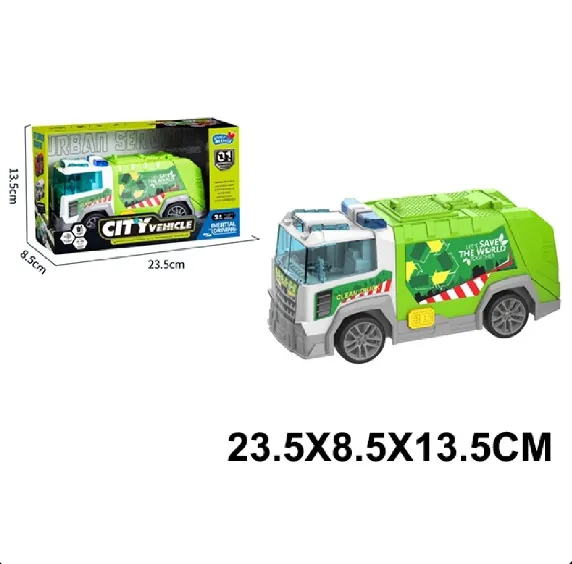 Masina autospeciala pentru deșeuri cu inertie,cu sunete si lumini (77553)