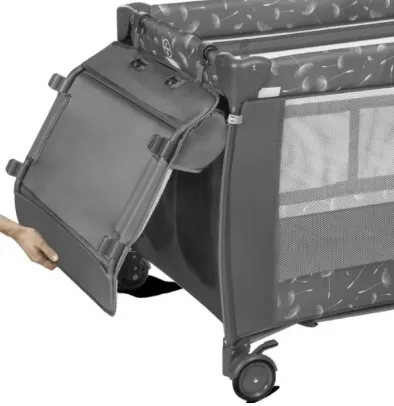 Patut pliabil 2 in 1 Lionelo Sven Plus Grey Concrete Patut pliabil 2 in 1 Lionelo Sven Plus Grey Concrete