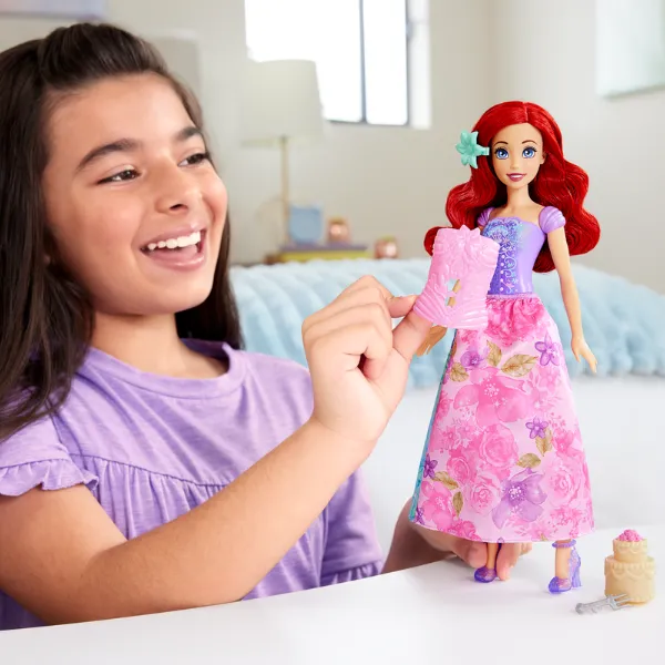 Papușa Barbie Spin Reveal „Mica sirena Ariel” Papușa Barbie Spin Reveal „Mica sirena Ariel”