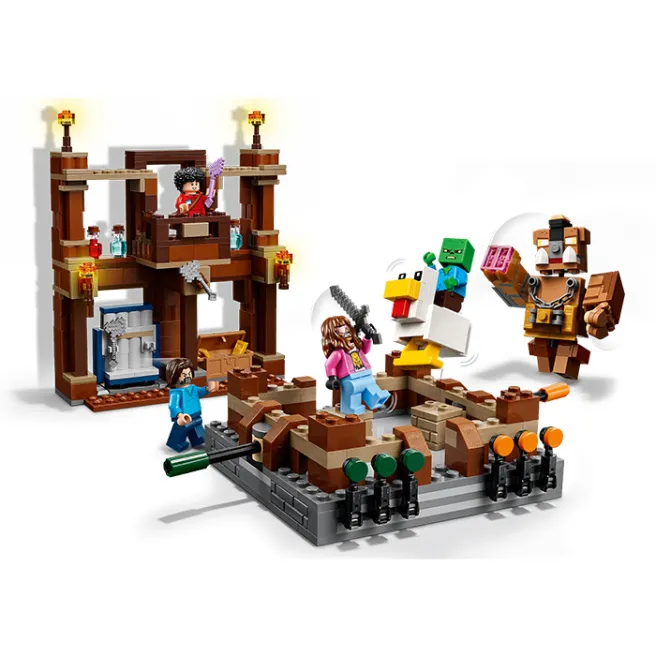 Constructor LEGO Minecraft Inel de luptă Woodland Mansion, art. 21272 Constructor LEGO Minecraft Inel de luptă Woodland Mansion, art. 21272